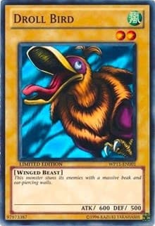 Droll Bird - World Championship 2011 Card Pack - YuGiOh card