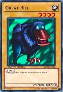 Great Bill - World Championship 2011 Card Pack - YuGiOh card