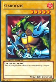 Garoozis - World Championship 2011 Card Pack - YuGiOh card