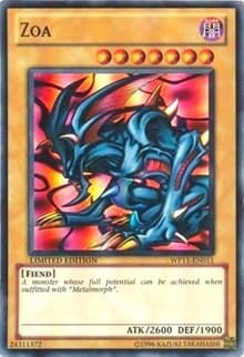 Zoa - World Championship 2011 Card Pack - YuGiOh card