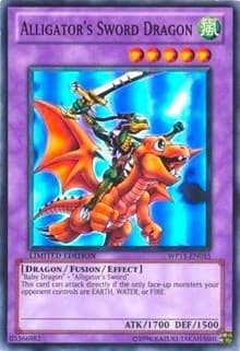 Alligator's Sword Dragon - World Championship 2011 Card Pack - YuGiOh card