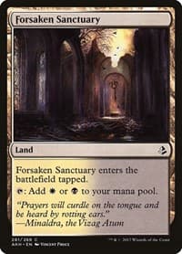 Forsaken Sanctuary - Amonkhet - Magic: The Gathering card