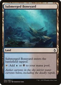 Submerged Boneyard - Amonkhet - Magic: The Gathering card