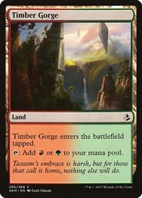 Timber Gorge - Amonkhet - Magic: The Gathering card