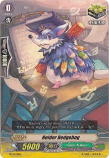 Holder Hedgehog - Promo Cards - Cardfight Vanguard card