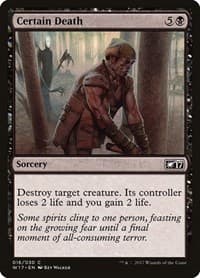 Certain Death - Welcome Deck 2017 - Magic: The Gathering card