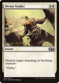 Divine Verdict - Welcome Deck 2017 - Magic: The Gathering card