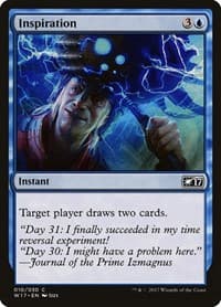 Inspiration - Welcome Deck 2017 - Magic: The Gathering card