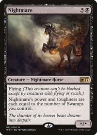 Nightmare - Welcome Deck 2017 - Magic: The Gathering card
