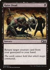 Raise Dead - Welcome Deck 2017 - Magic: The Gathering card
