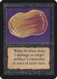 Warp Artifact - Alpha Edition - Magic: The Gathering card