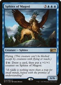 Sphinx of Magosi - Welcome Deck 2017 - Magic: The Gathering card