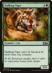 Stalking Tiger - Welcome Deck 2017 - Magic: The Gathering card