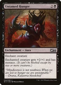 Untamed Hunger - Welcome Deck 2017 - Magic: The Gathering card