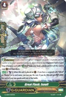 Great Flash, Iseult - G-Legend Deck Vol.3: The Blaster - Cardfight Vanguard card