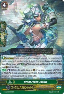 Great Flash, Iseult (RRR Foil) - G-Legend Deck Vol.3: The Blaster - Cardfight Vanguard card