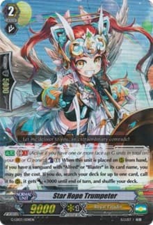 Star Hope Trumpeter (RRR Foil) - G-Legend Deck Vol.3: The Blaster - Cardfight Vanguard card