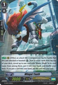 Wingal Youth (RRR Foil) - G-Legend Deck Vol.3: The Blaster - Cardfight Vanguard card