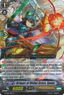Bringer of Divine Grace, Epona (RRR Foil) - G-Legend Deck Vol.3: The Blaster - Cardfight Vanguard card