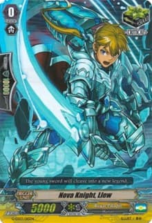Nova Knight, Llew (RRR Foil) - G-Legend Deck Vol.3: The Blaster - Cardfight Vanguard card