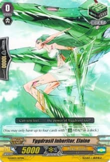 Yggdrasil Inheritor, Elaine - G-Legend Deck Vol.3: The Blaster - Cardfight Vanguard card