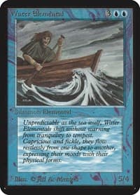 Water Elemental - Alpha Edition - Magic: The Gathering card