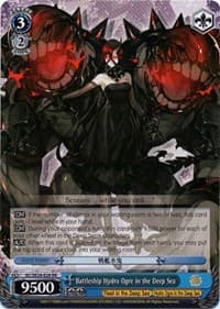 Battleship Hydro Ogre in the Deep Sea (Parallel Foil) - KanColle: Fleet in the Deep Sea, Sighted! - Weiss Schwarz card