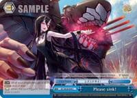Please sink! - KanColle: Fleet in the Deep Sea, Sighted! - Weiss Schwarz card