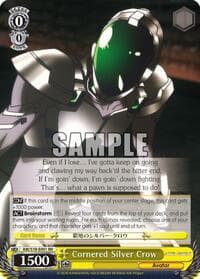 Cornered Silver Crow - Accel World - Weiss Schwarz card