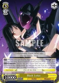 Black Lotus (RRR) - Accel World - Weiss Schwarz card