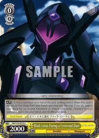 Black Lotus Facing a Crossroad Duel - Accel World - Weiss Schwarz card