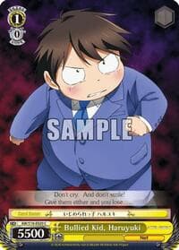 Bullied Kid, Haruyuki - Accel World - Weiss Schwarz card