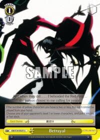 Betrayal - Accel World - Weiss Schwarz card