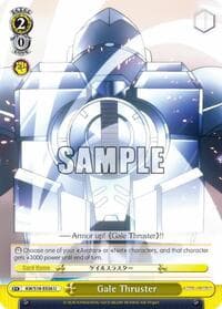 Gale Thruster - Accel World - Weiss Schwarz card