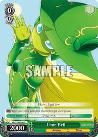 Lime Bell - Accel World - Weiss Schwarz card