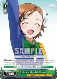Bright and Cheerful, Chiyuri - Accel World - Weiss Schwarz card