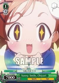 Sunny Smile, Chiyuri - Accel World - Weiss Schwarz card