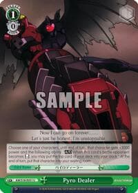 Pyro Dealer - Accel World - Weiss Schwarz card