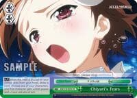 Chiyuri's Tears - Accel World - Weiss Schwarz card