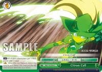 Citron Call - Accel World - Weiss Schwarz card