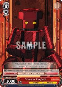 Crimson Kingbolt - Accel World - Weiss Schwarz card