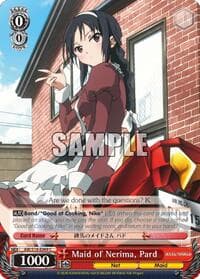 Maid of Nerima, Pard - Accel World - Weiss Schwarz card