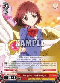 Megumi Wakamiya - Accel World - Weiss Schwarz card
