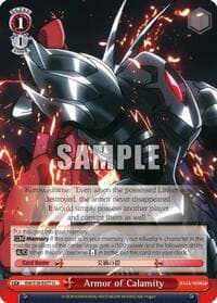 Armor of Calamity - Accel World - Weiss Schwarz card