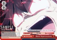 Black Repercussions - Accel World - Weiss Schwarz card
