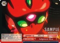 Judgment Blow - Accel World - Weiss Schwarz card