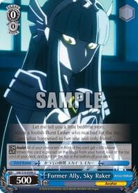 Former Ally, Sky Raker - Accel World - Weiss Schwarz card