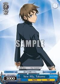 New Ally, Takumu - Accel World - Weiss Schwarz card