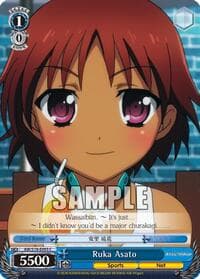 Ruka Asato - Accel World - Weiss Schwarz card