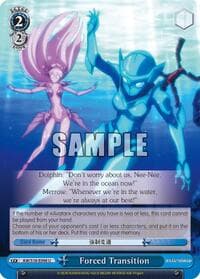 Forced Transition - Accel World - Weiss Schwarz card